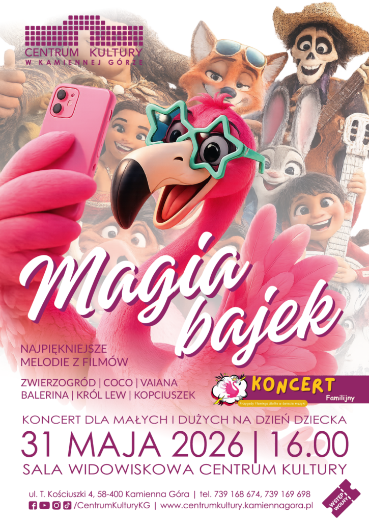 Magia Bajek – Koncert dla Małych i Dużych na Dzień Dziecka