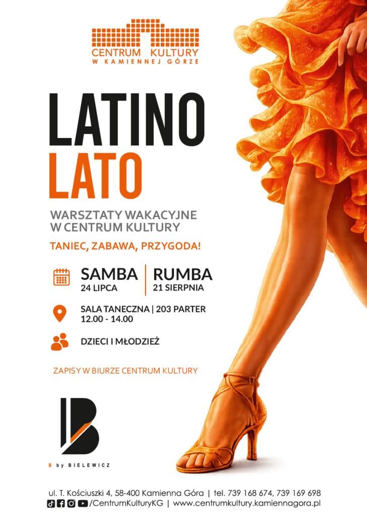 LATO LATINO – wakacyjne warsztaty taneczne