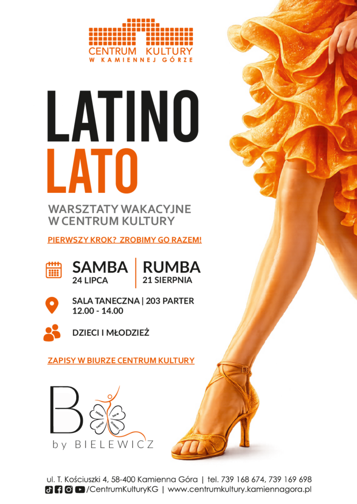 LATO LATINO – wakacyjne warsztaty taneczne